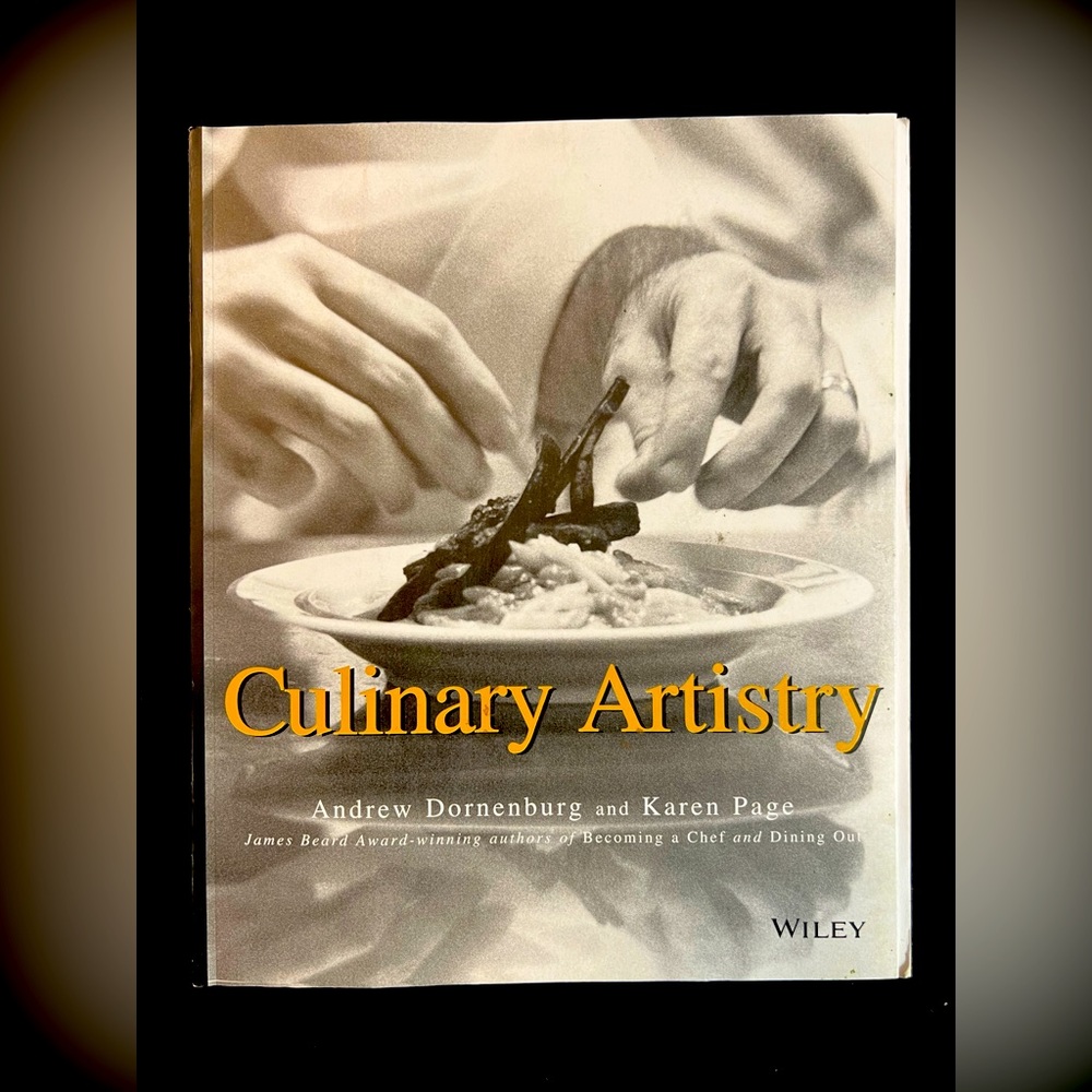 Culinary Book “Culinary Artistry” by Andrew Dornenburg and Karen Page